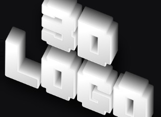 3D конструктор классических объемных строгих надписей из шрифтов