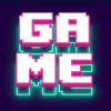 Game neon logo editor