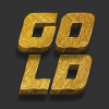 Генератор 3д золотых логотипов из красивых шрифтов для фото видео или рекламной типографии. Создать золотую надпись для принта.